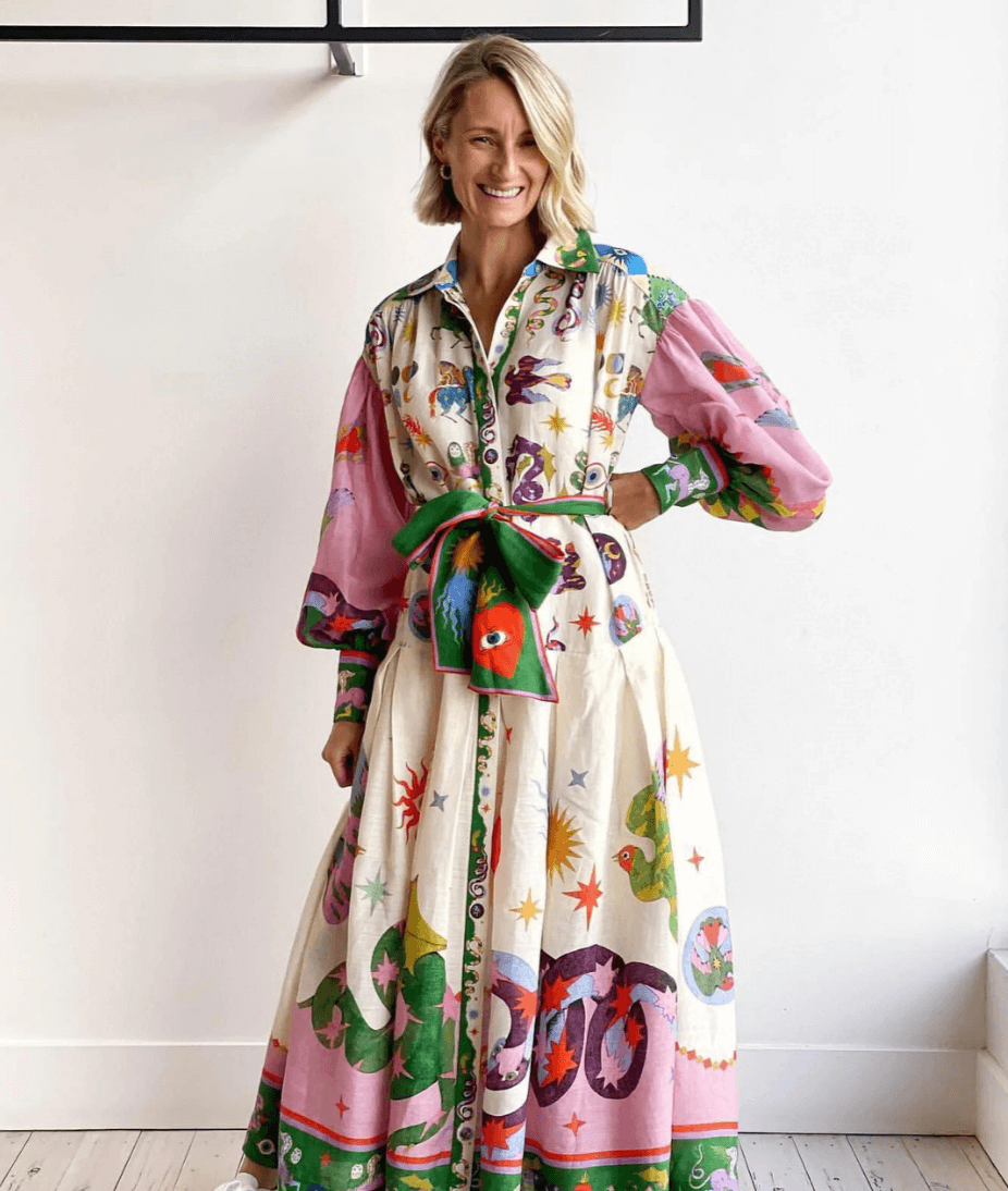 Dorthe™ | Elegancka włoska sukienka maxi