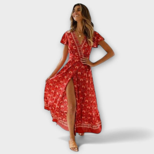 Briony - sukienka midi boho