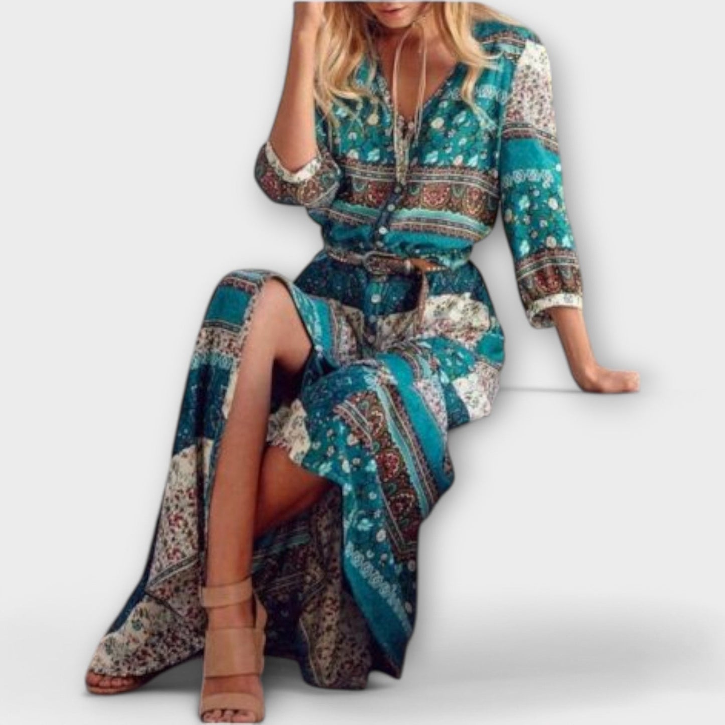 Cariba - Sukienki Boho Midi