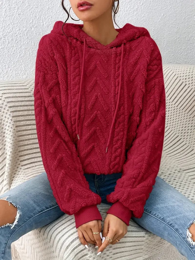 Dzianina The Chill Cocoon Bluza z kapturem