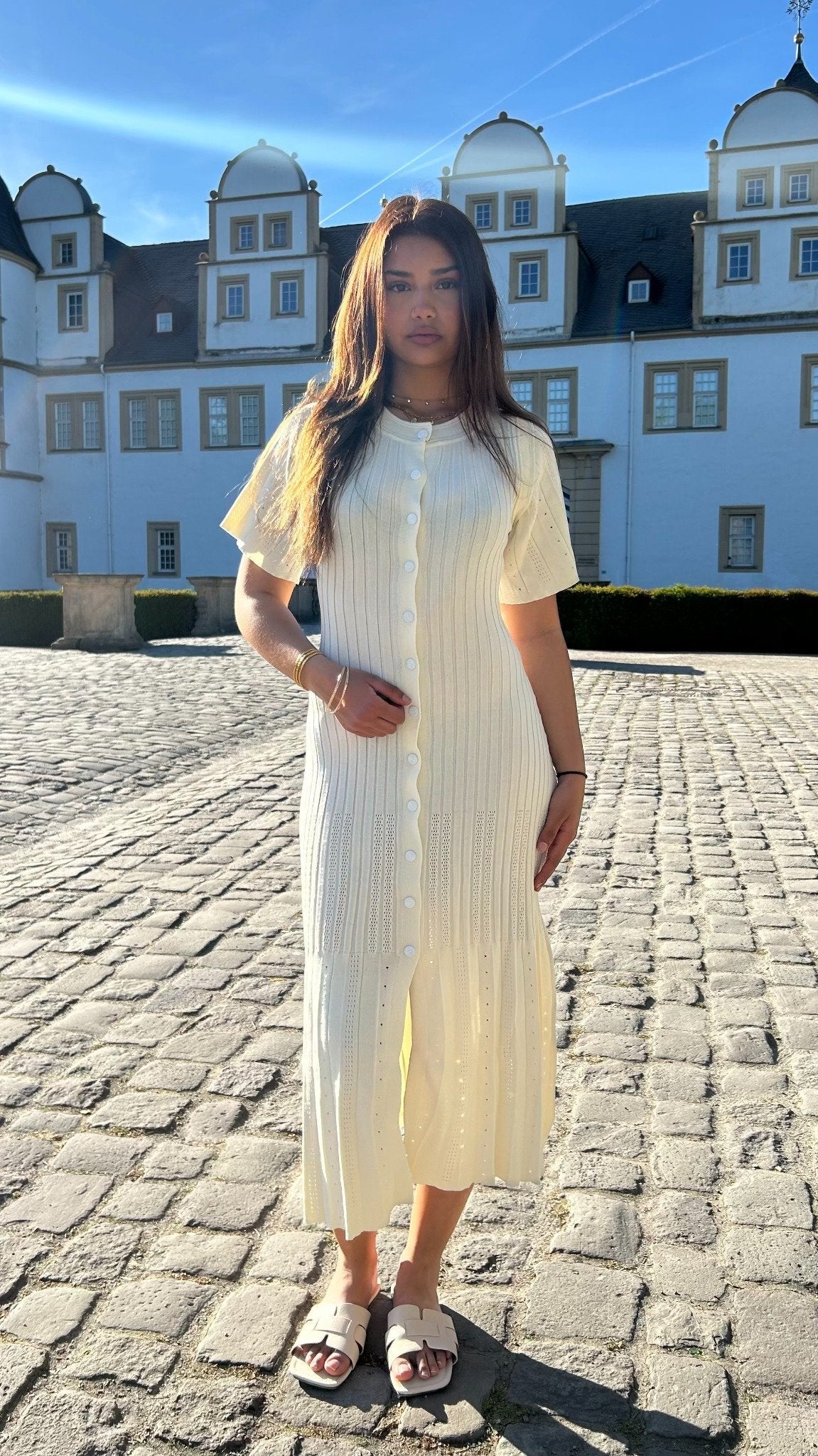Angelika | Sukienka Tweed