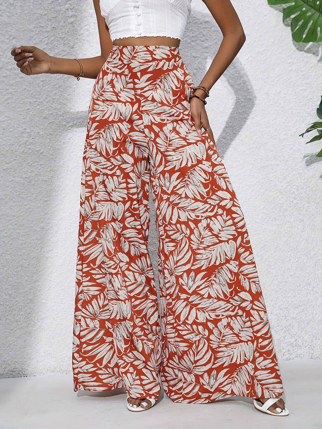 Bohera – Kwiatowe Boho Spodnie