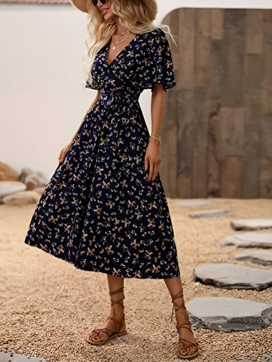 Iza / Boho Sukienka Kwiatowa