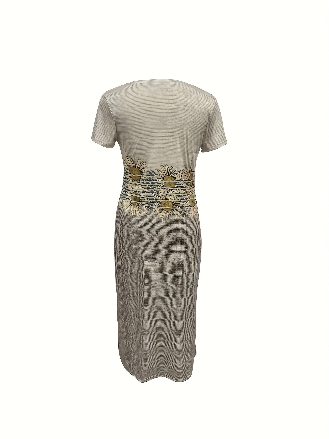 Renata – Sukienka Maxi W Tropikalny Print