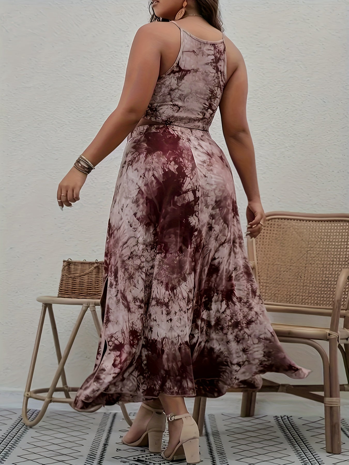 Agata - Wakacyjny Komplet Spódniczki Plus Size