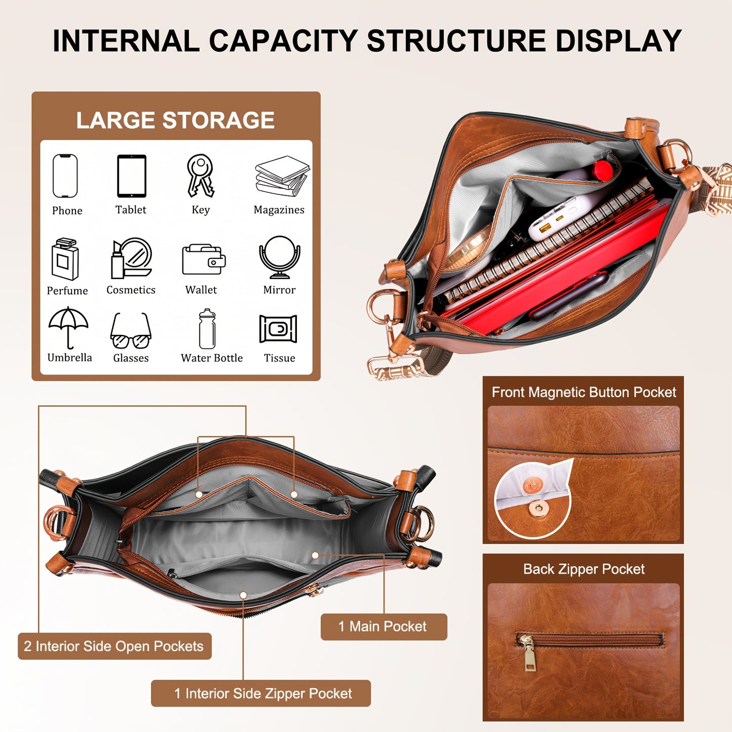 Berenika - Torebka Crossbody Elegancka