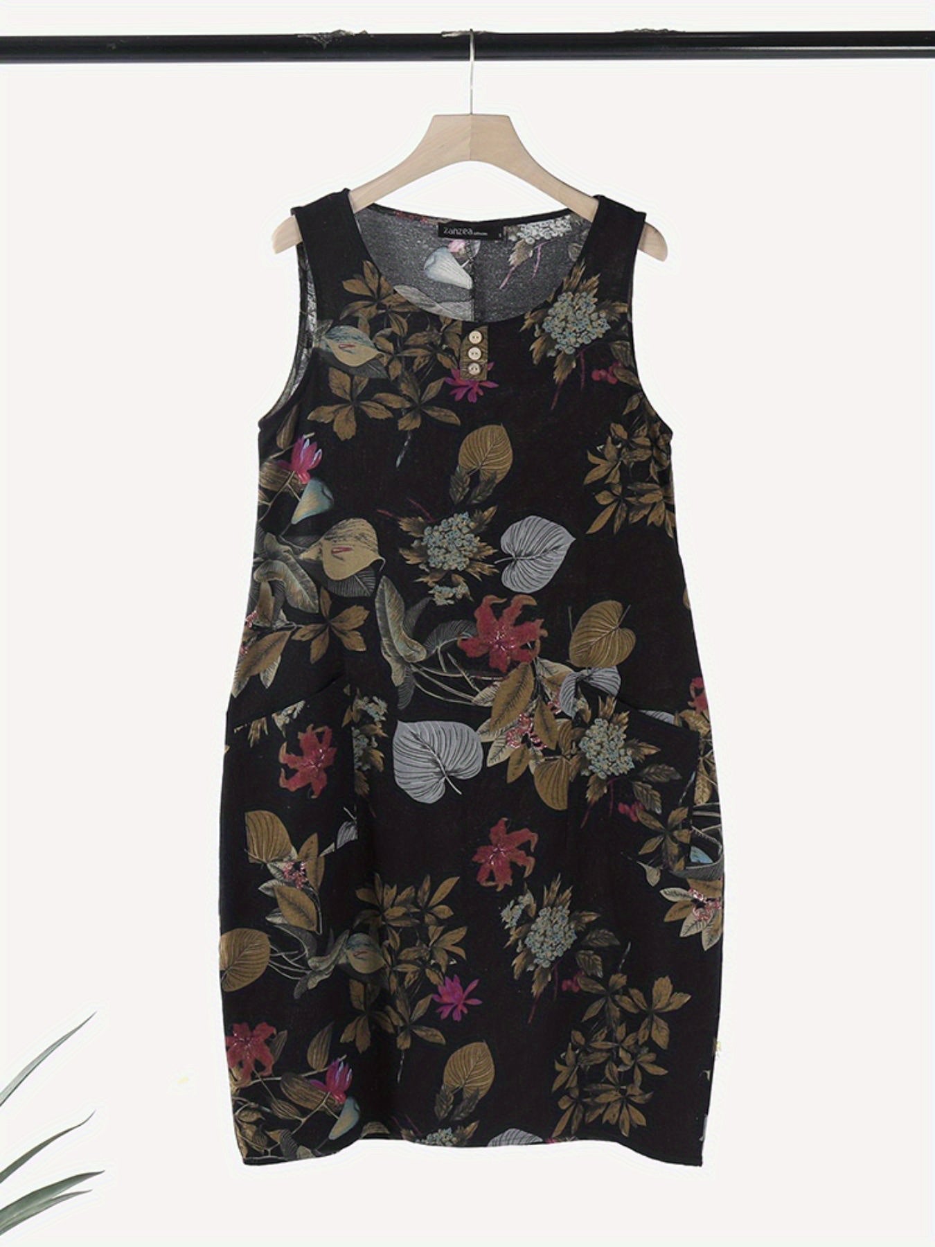 Danuta – Sukienka Midi Vintage Plus Size