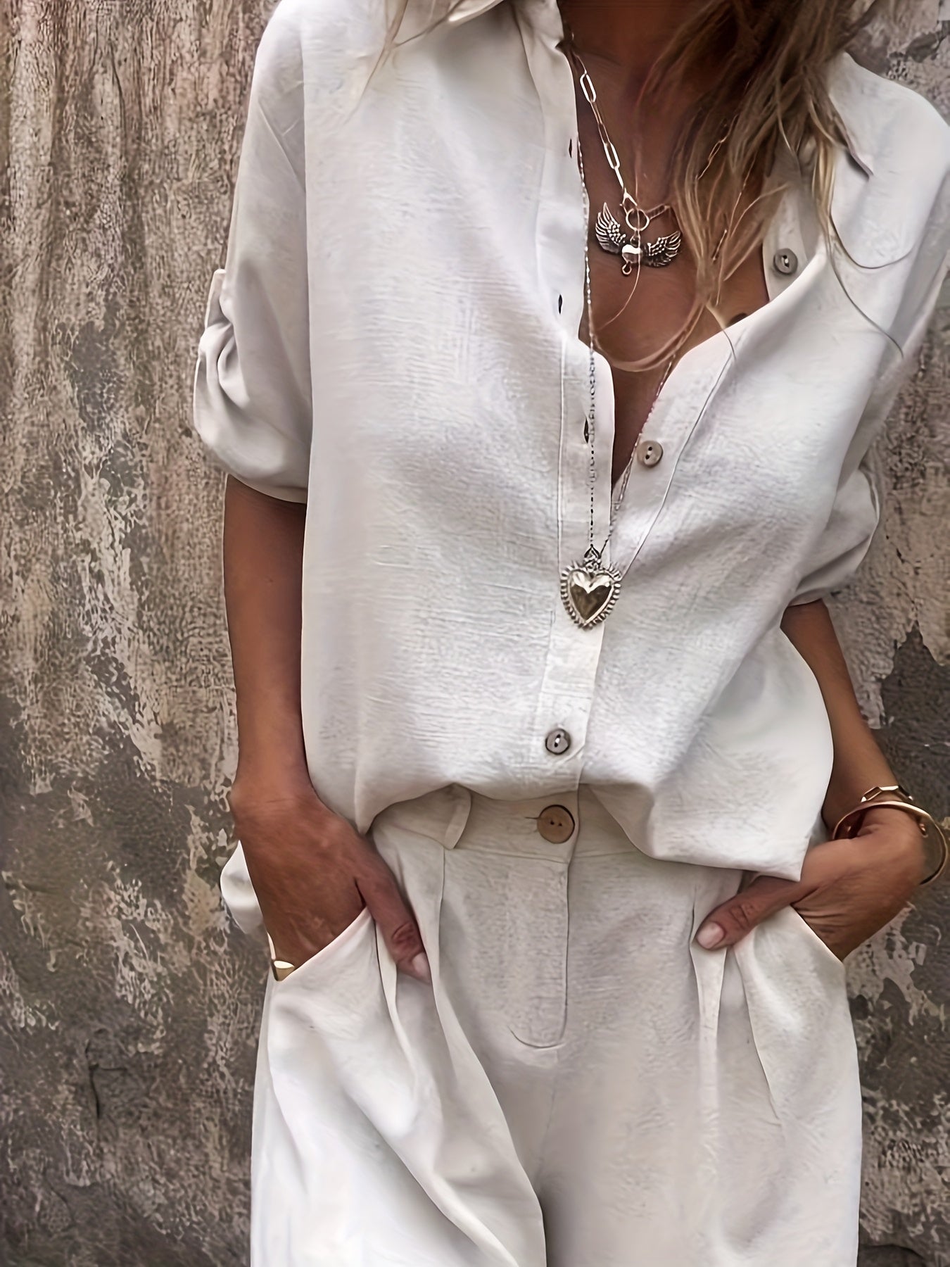 Danuta – Lniany Komplet Oversize