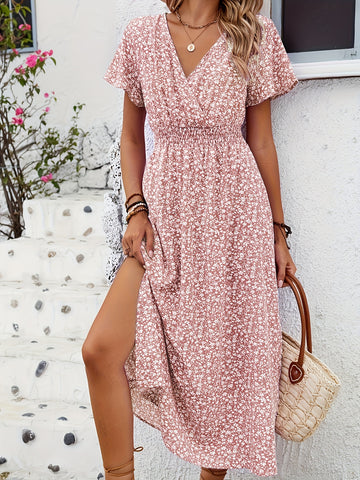 Sara / Kwiatowa Sukienka Maxi