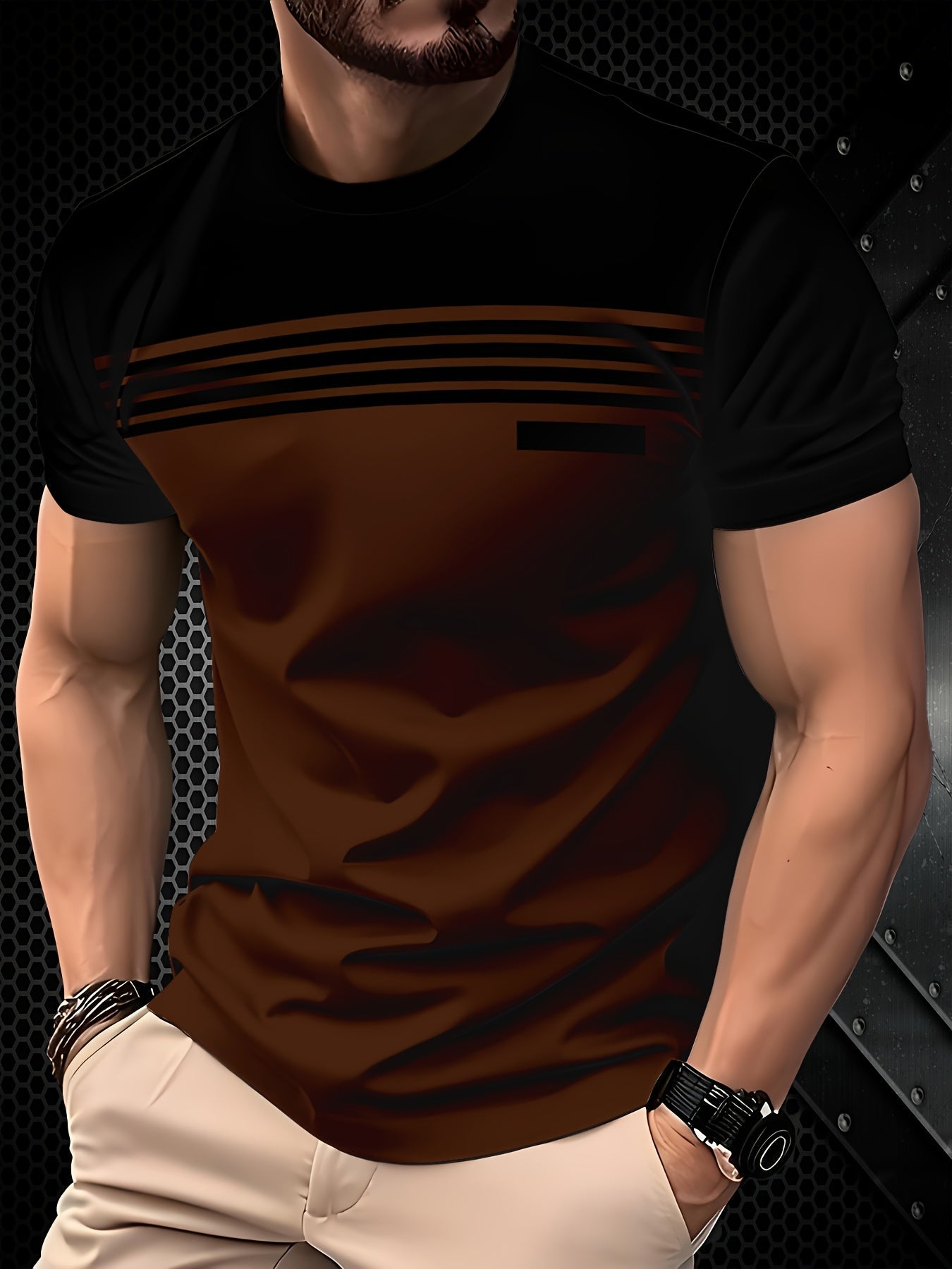 Szymon - Gradientowy T-shirt