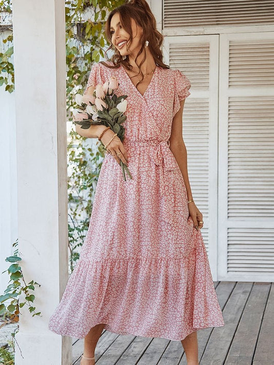 Eva™ | Elegancka sukienka w kwiaty