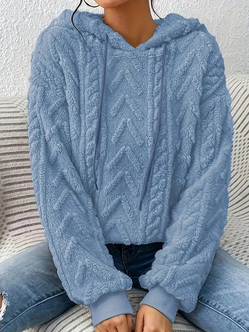 Dzianina The Chill Cocoon Bluza z kapturem