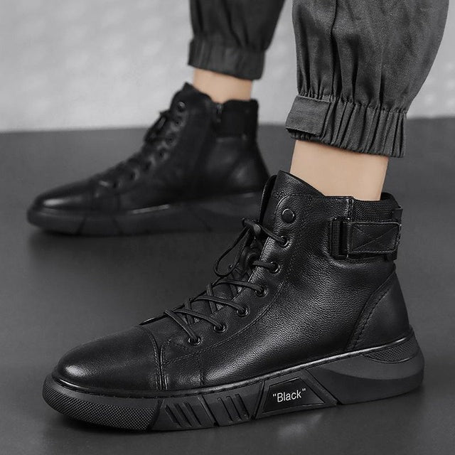 Pierre | Skórzane buty Dielana