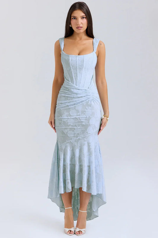 Koronkowa sukienka maxi Casandra