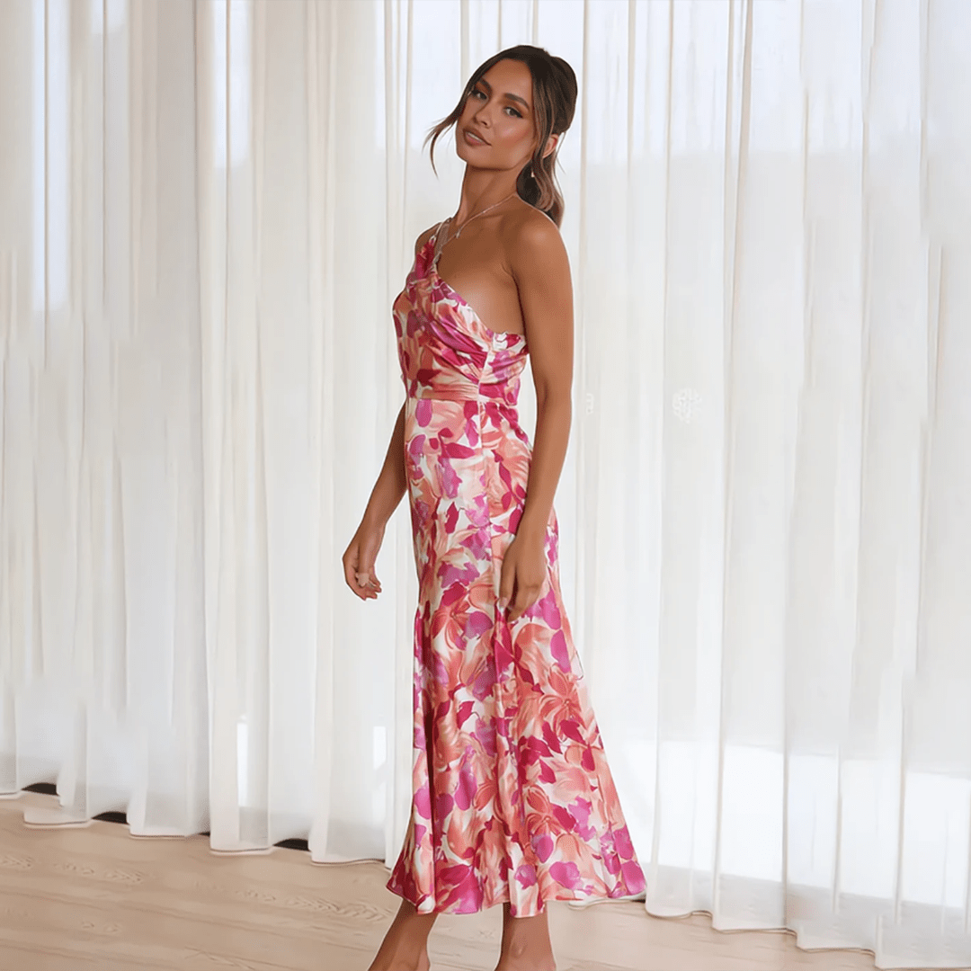 Jenny | Stylowa letnia sukienka w kwiaty
