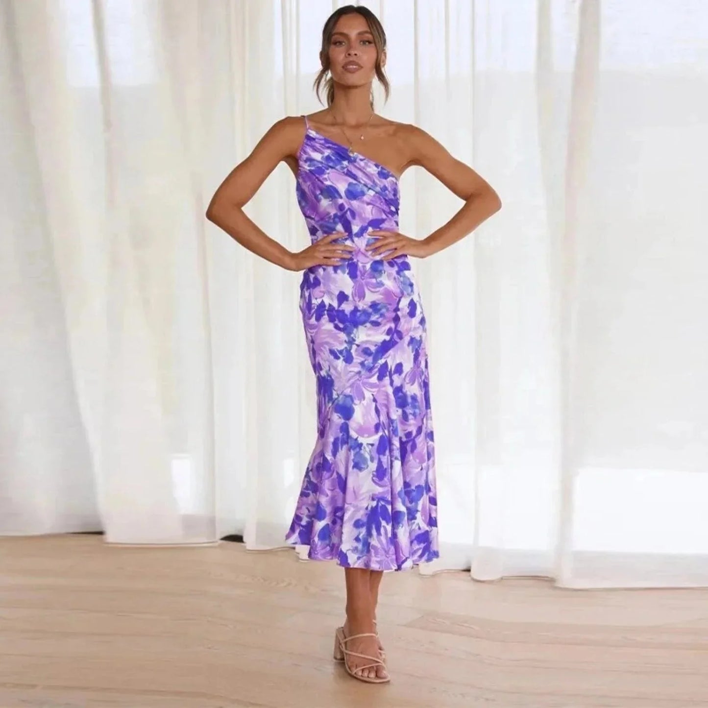 Jenny | Stylowa letnia sukienka w kwiaty