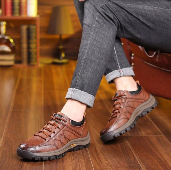Jacob | Skórzane buty
