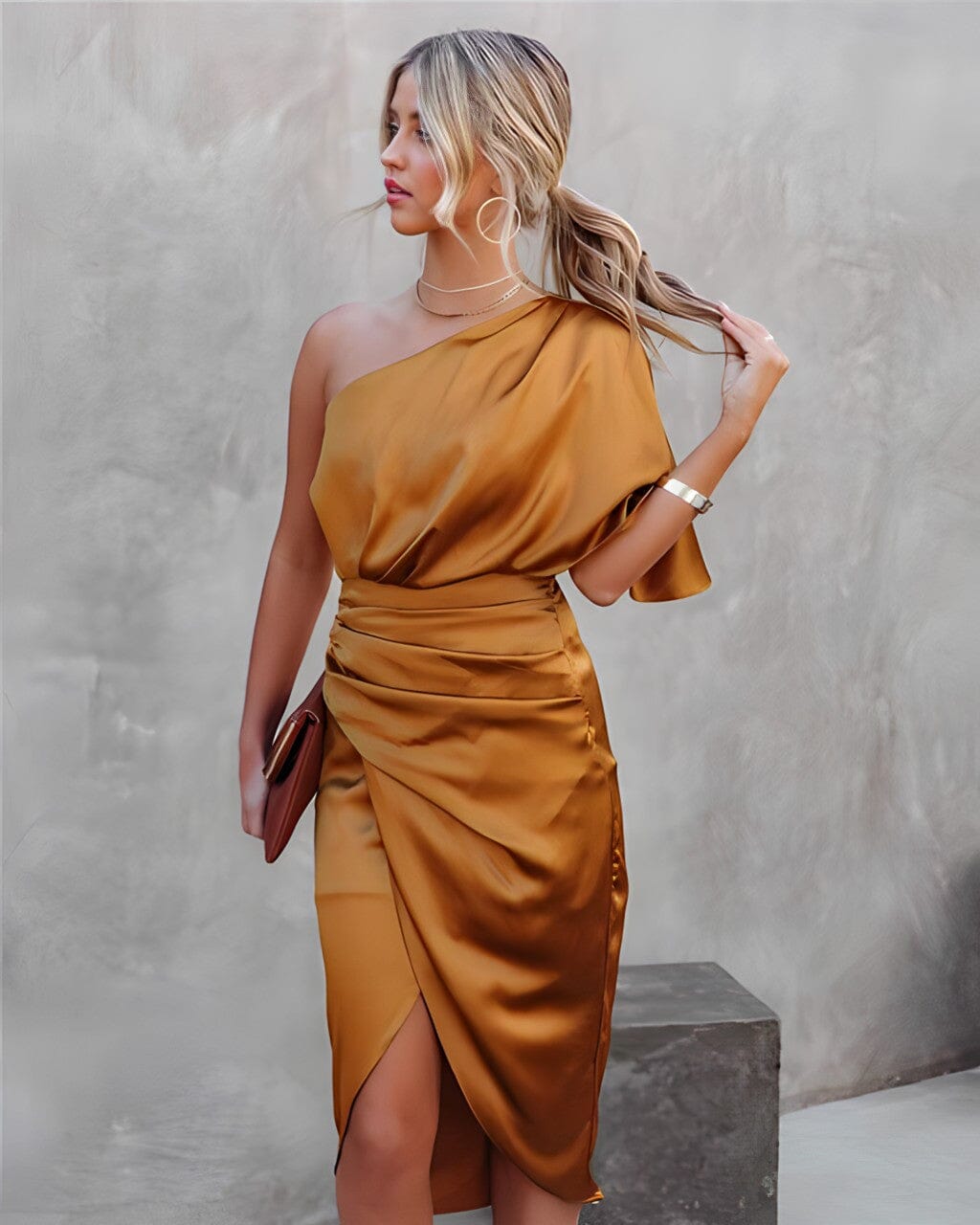 Emilia | Elegancka asymetryczna sukienka