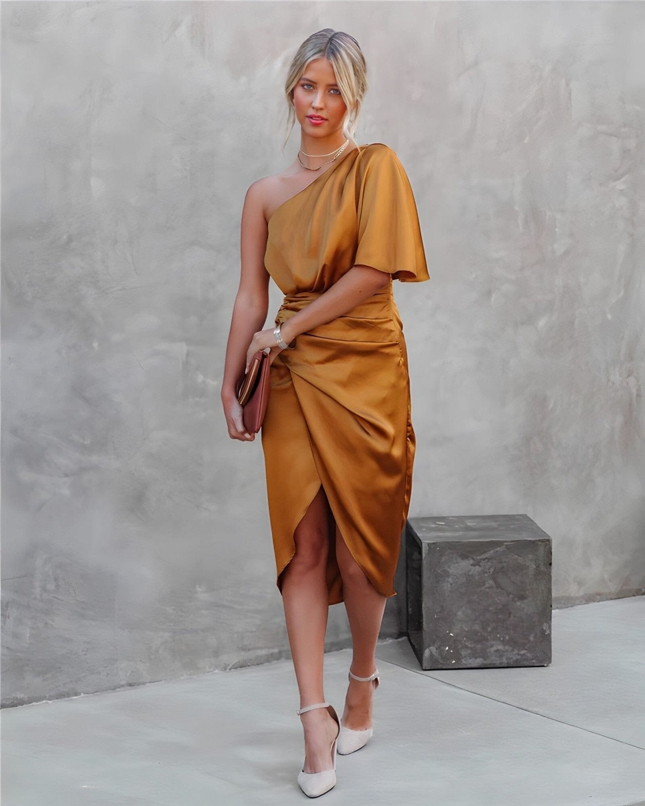 Emilia | Elegancka asymetryczna sukienka