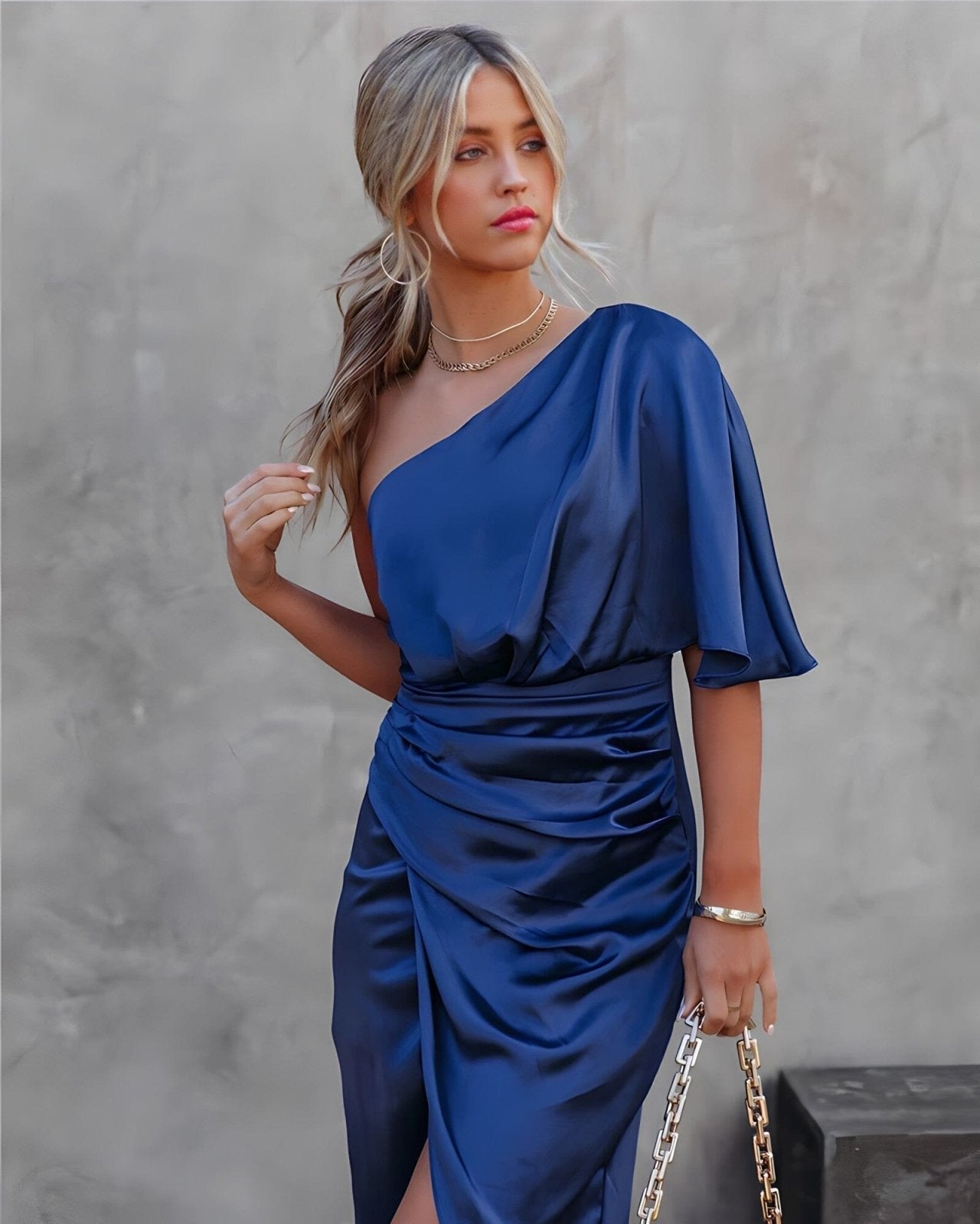 Emilia | Elegancka asymetryczna sukienka