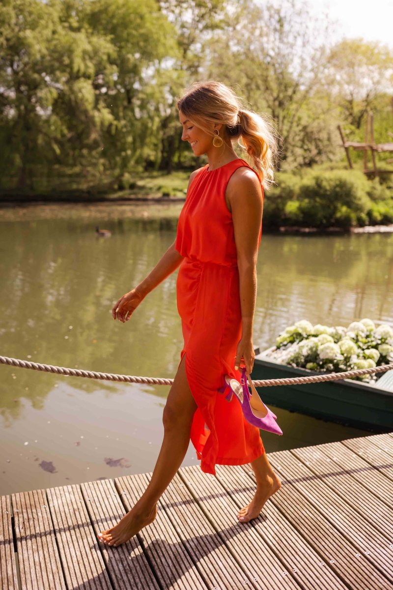Laura / Letnia Sukienka Midi