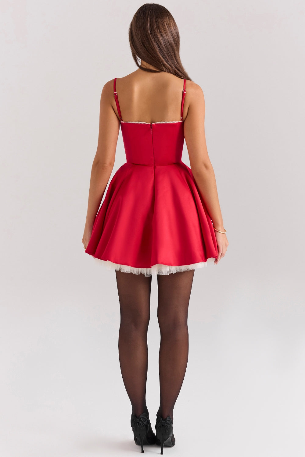 Selena Mini Sukienka – Czerwona