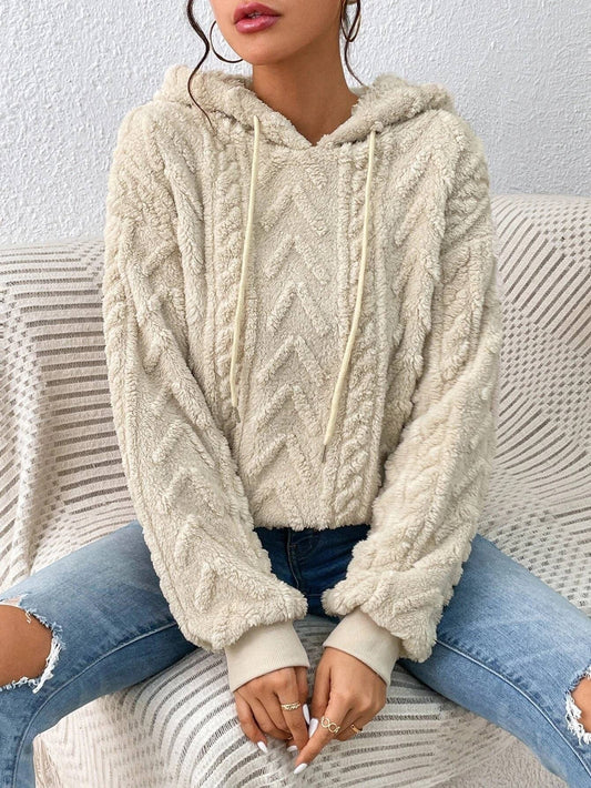 Dzianina The Chill Cocoon Bluza z kapturem