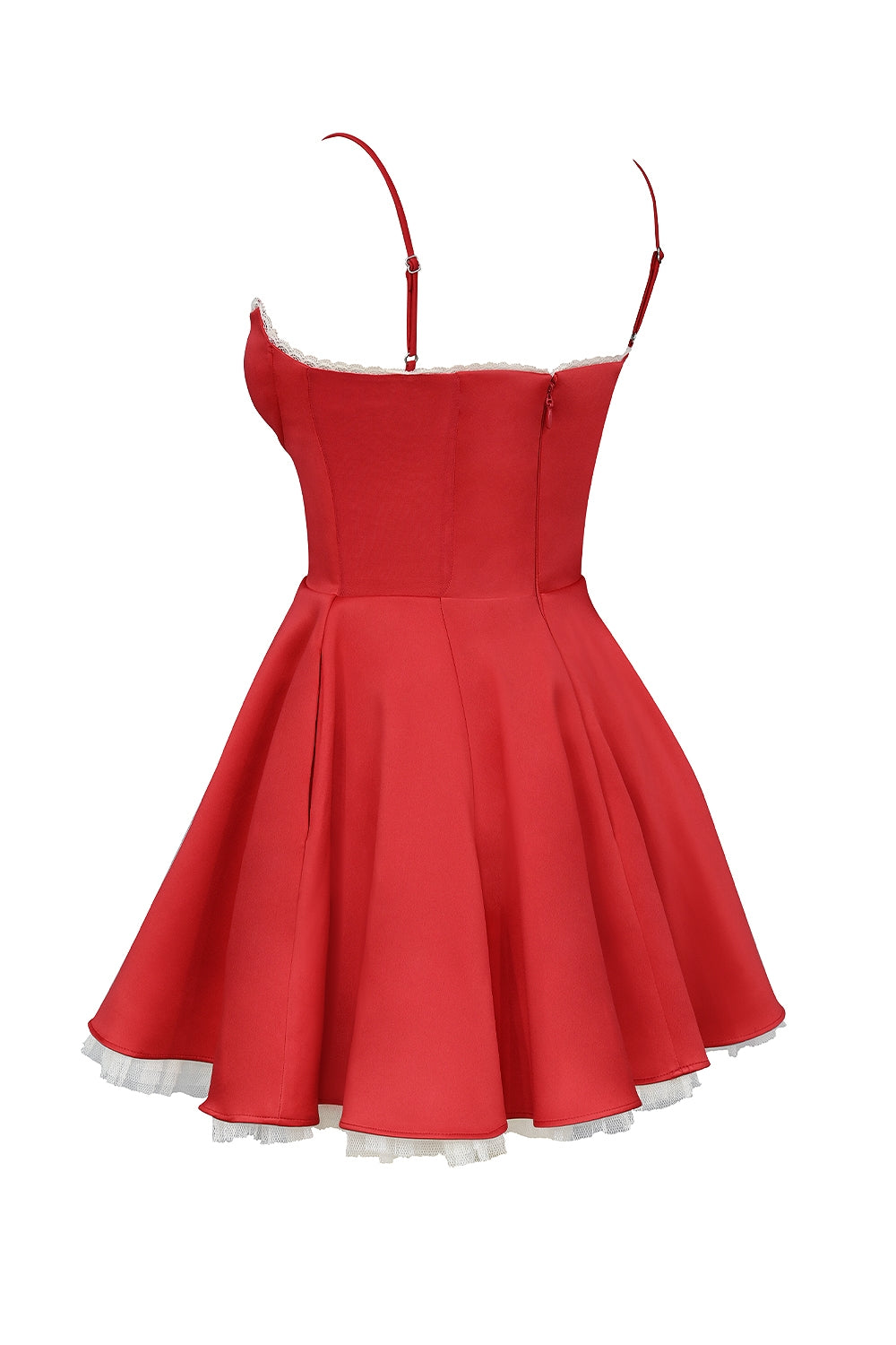 Selena Mini Sukienka – Czerwona