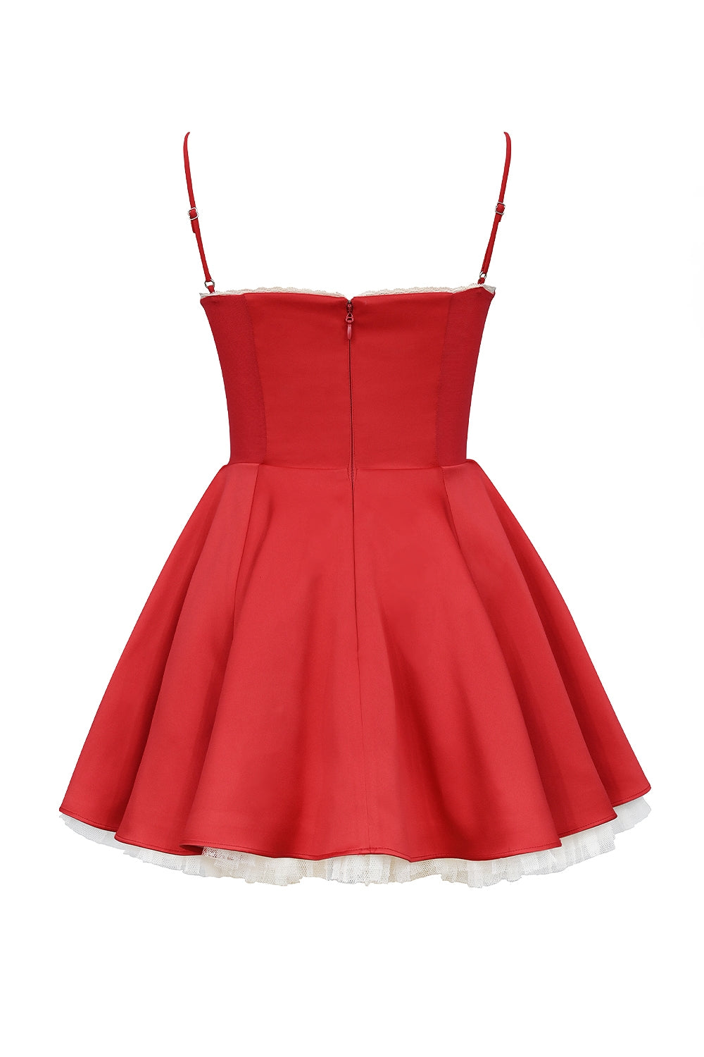 Selena Mini Sukienka – Czerwona