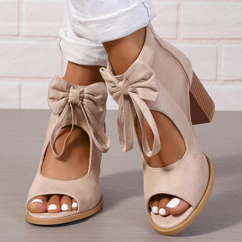 Buty na obcasie Lunette Bow