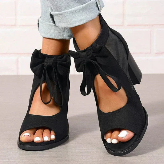 Buty na obcasie Lunette Bow