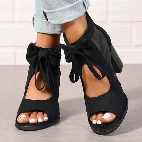 Buty na obcasie Lunette Bow