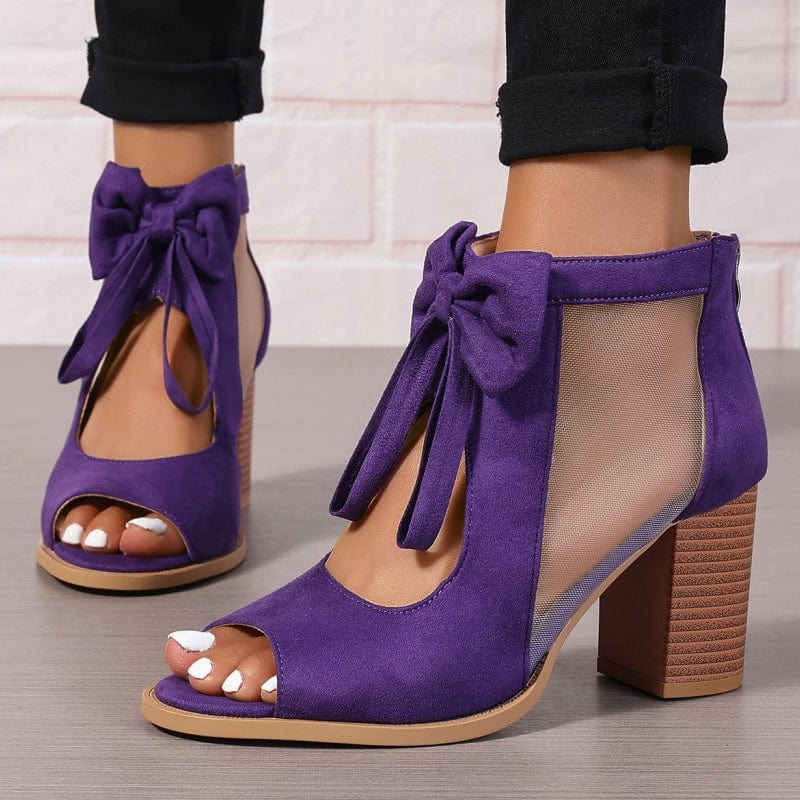Buty na obcasie Lunette Bow