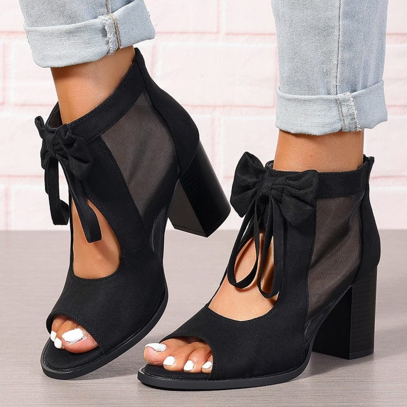 Buty na obcasie Lunette Bow