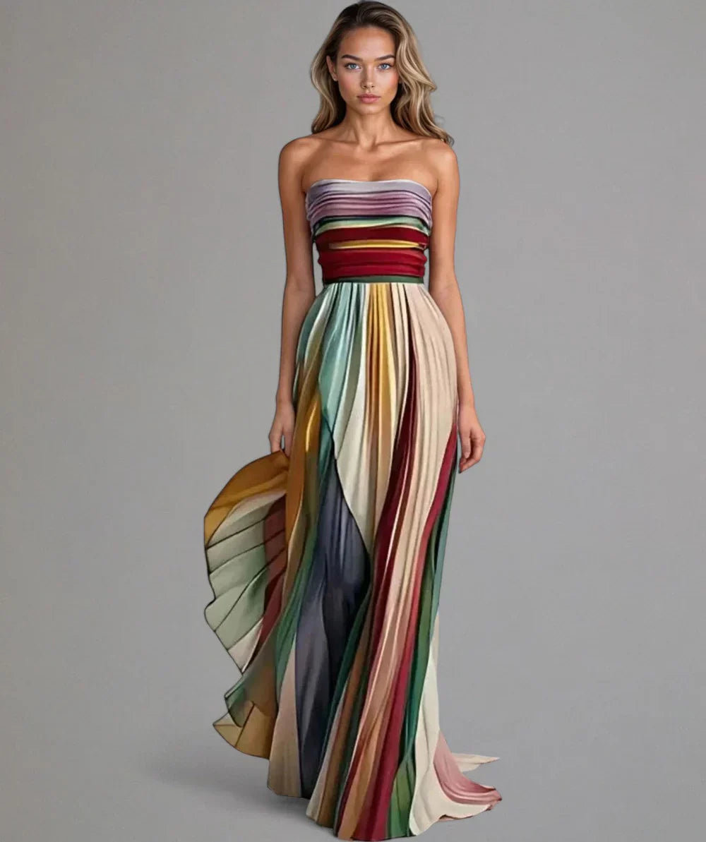 Azja | Sukienka maxi w stylu casual premium