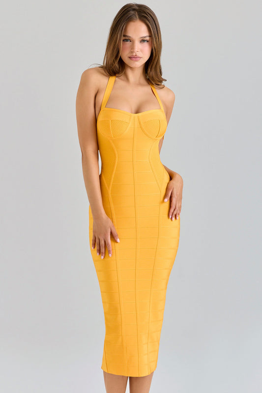 Sukienka midi Annelise Curve Sculpt z bandażem