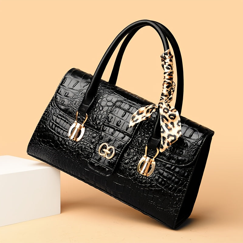 Matylda - Torebka Krokodylowa Magnetyczna