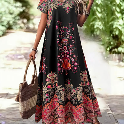 Antonina – Sukienka Maxi W Stylu Boho
