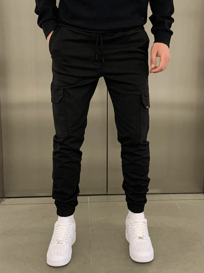Bartosz / Luźne spodnie cargo jogger