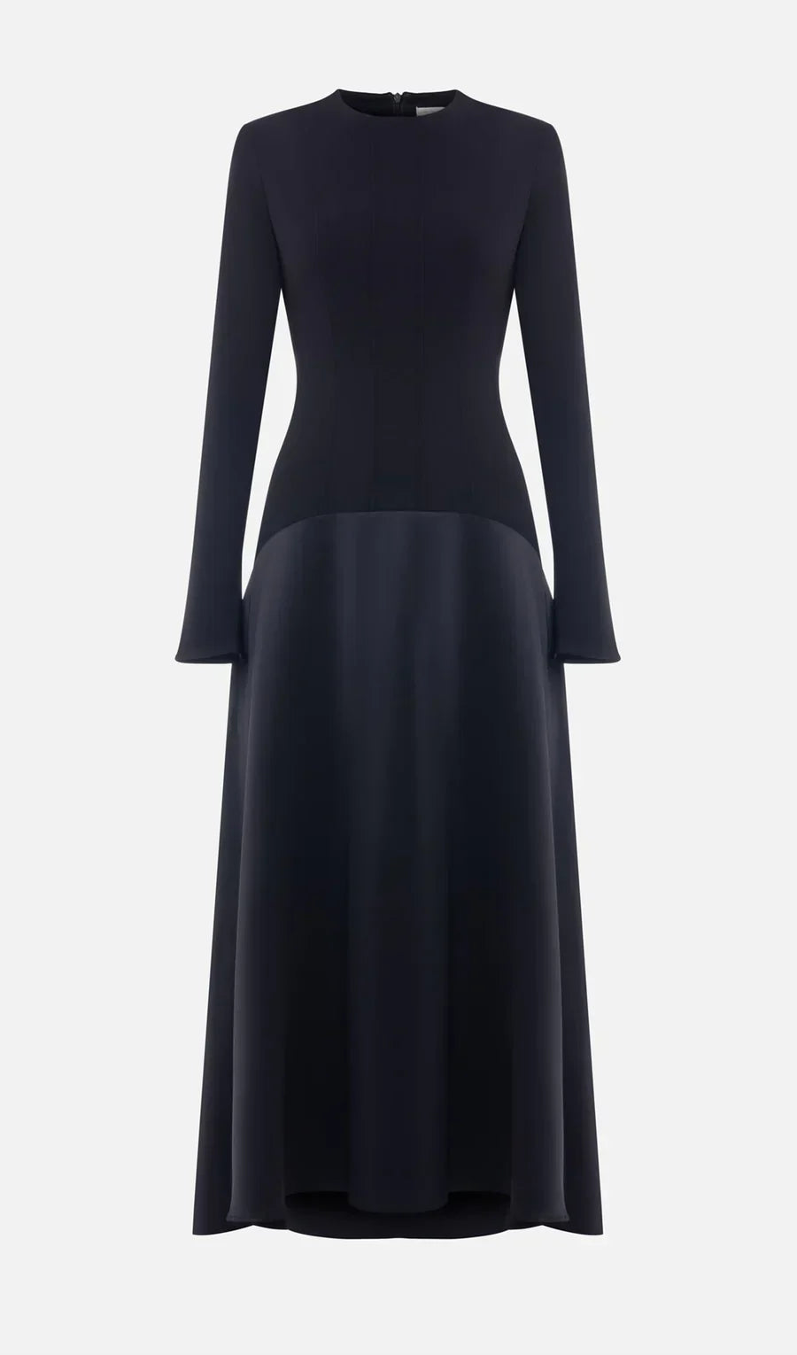 Satynowa sukienka maxi Leah