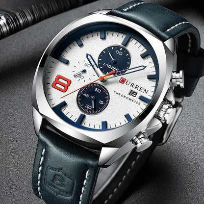 Adrian – wodoodporny sportowy chronograf w stylu militarnym