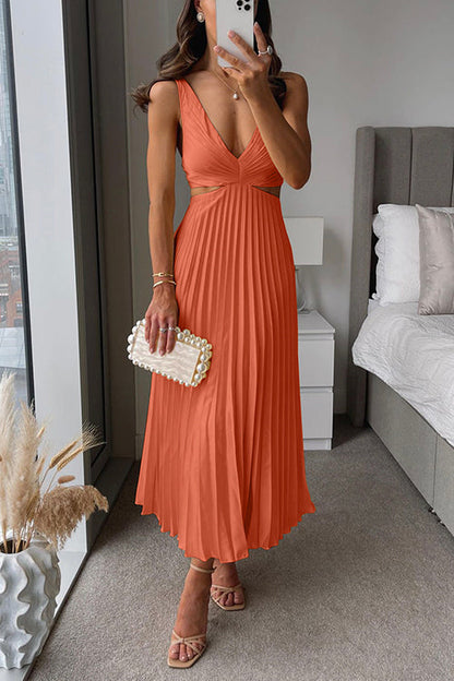 Waleria – elegancka sukienka bez rękawów