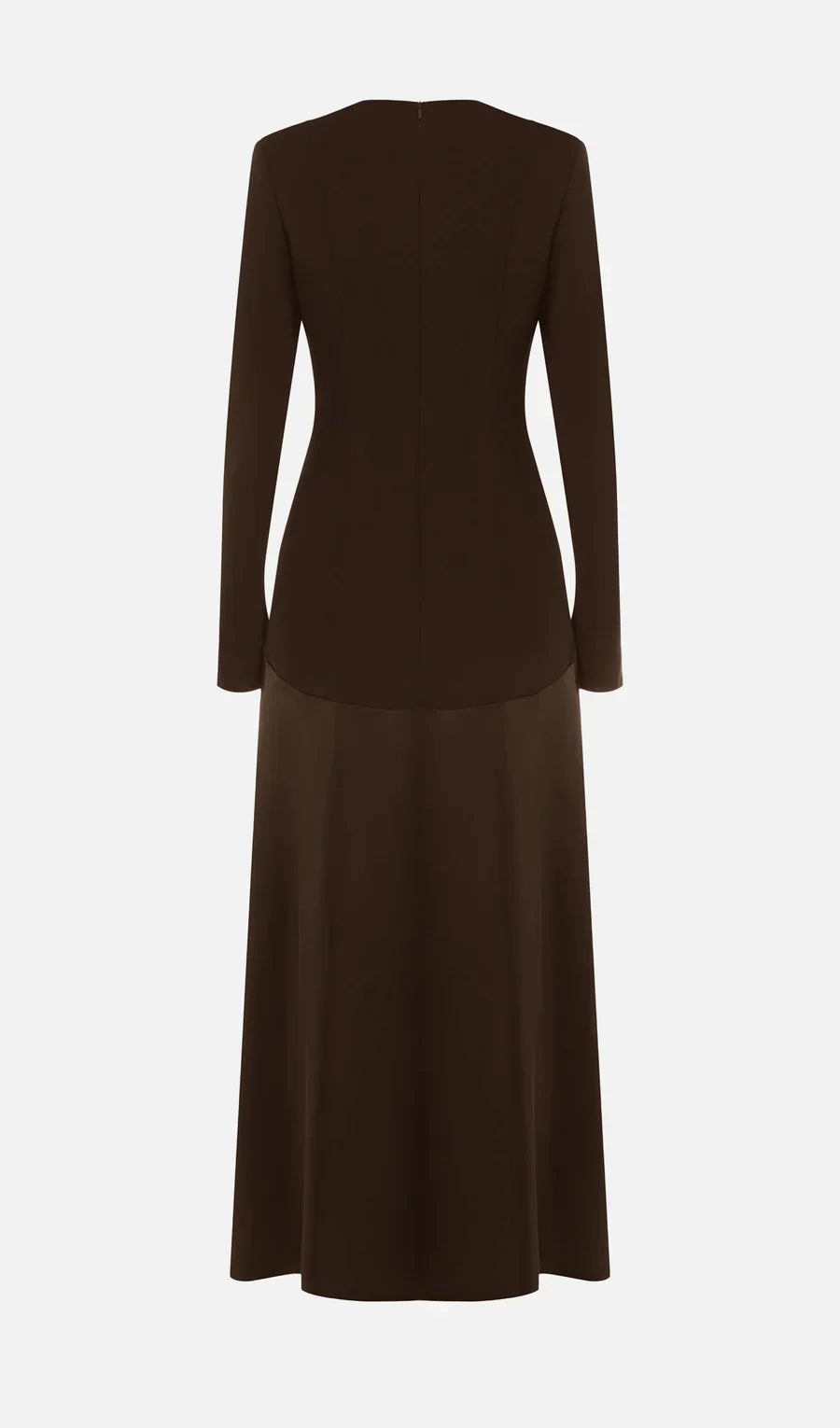 Satynowa sukienka maxi Leah