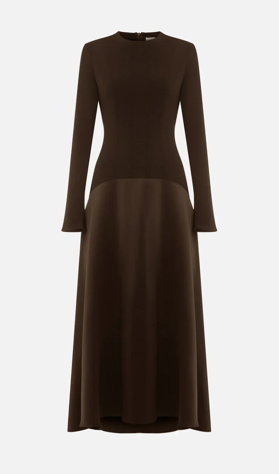 Satynowa sukienka maxi Leah