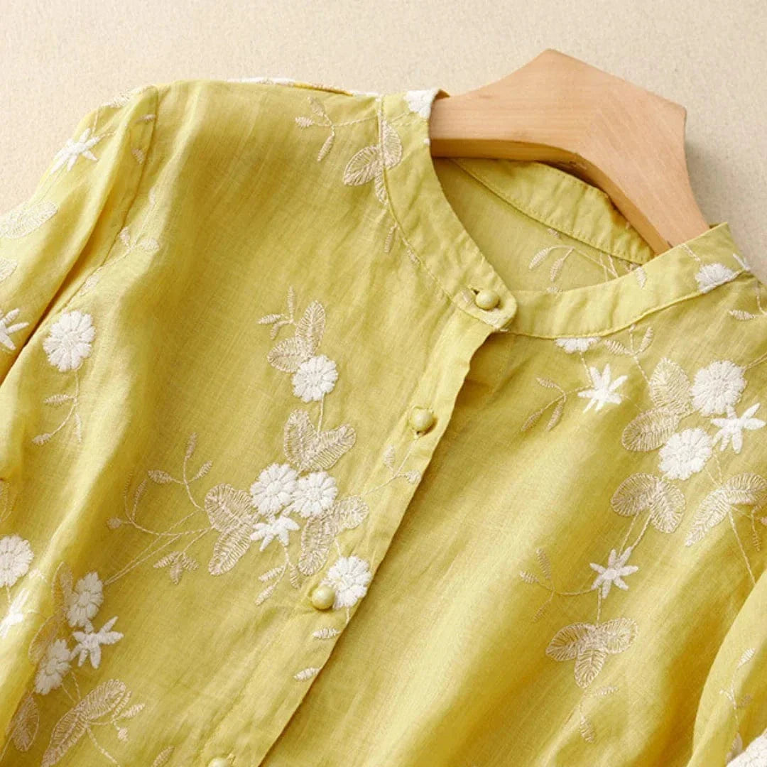 Lniana bluzka Laurienne