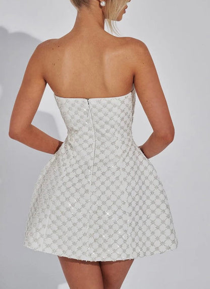 Klasyczna Sukienka Bandeau