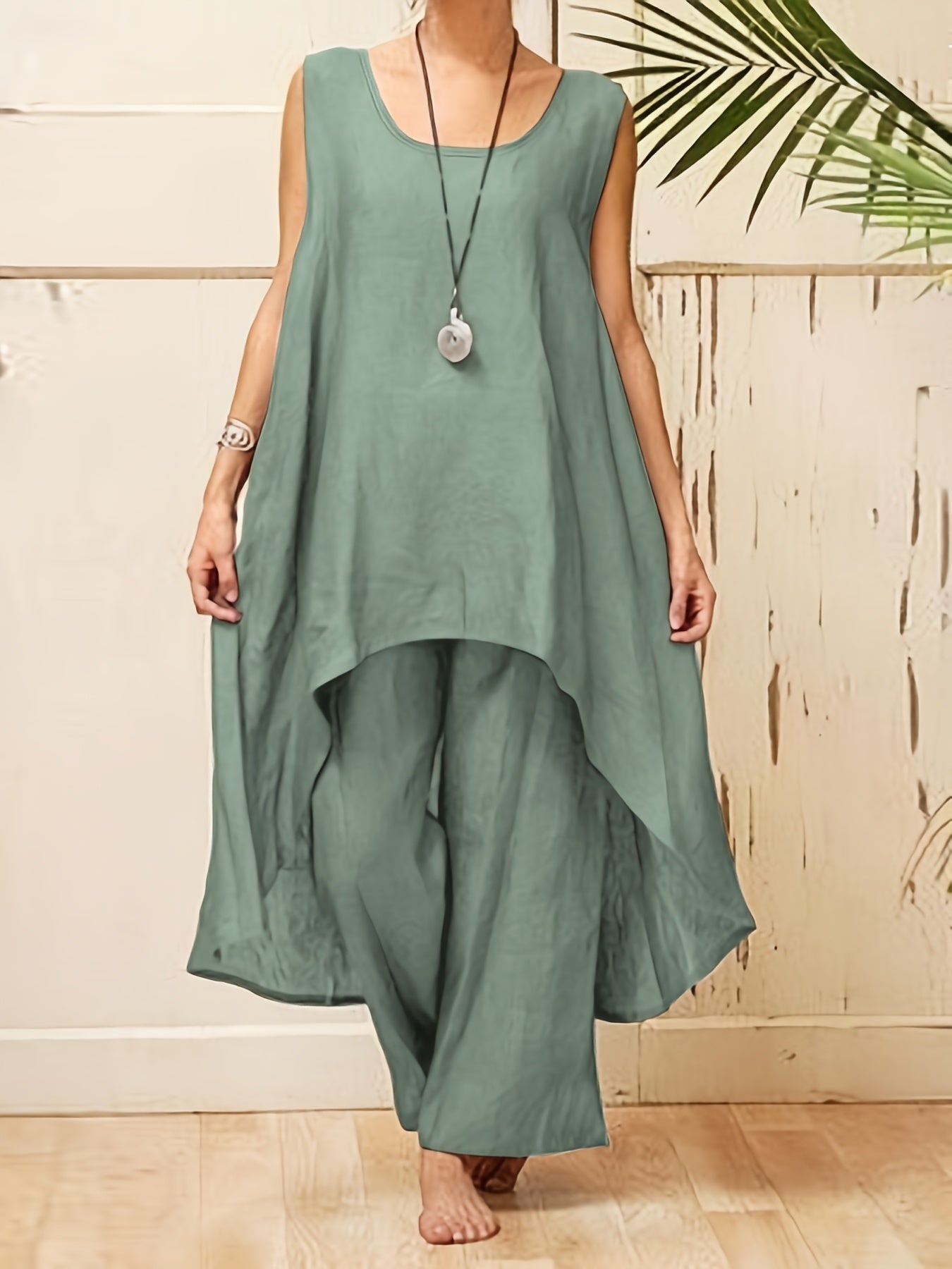 Kinga - Garnitur w Jednolitym Kolorze