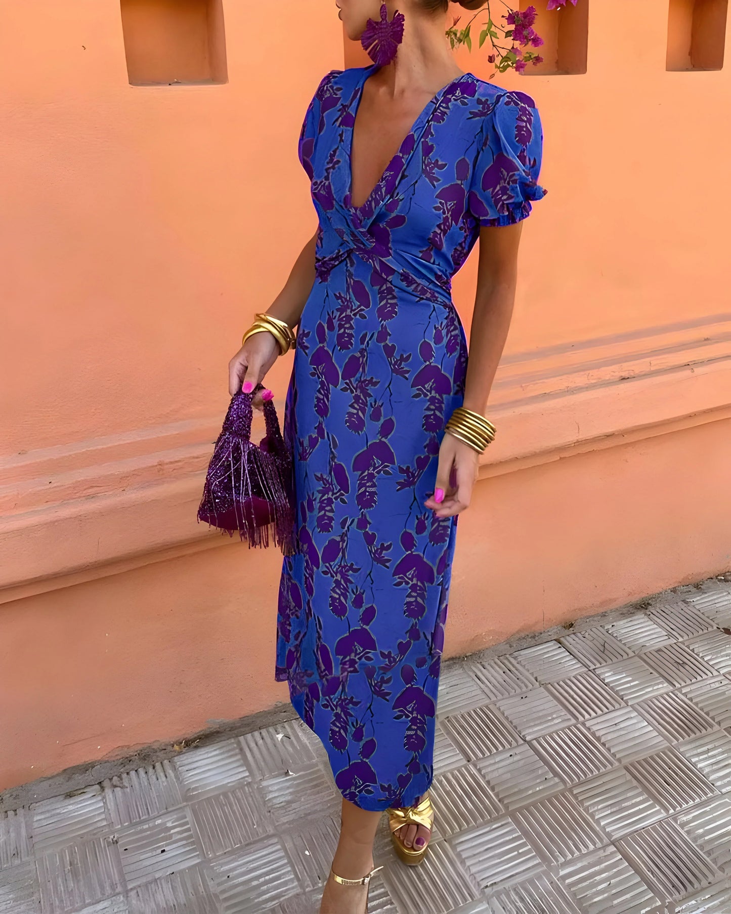 Melys | Elegancka i uniwersalna letnia sukienka