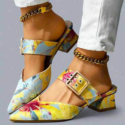 Leandra | Kolorowe sandały zapewniające wygodę na co dzień