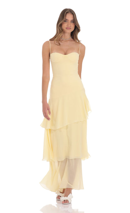 Solea Ruffle - Sukienka Maxi